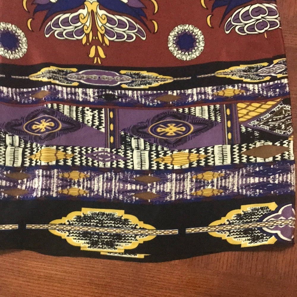 Anthropologie One shoulder silk dress by Hazel - Picture 4 of 7